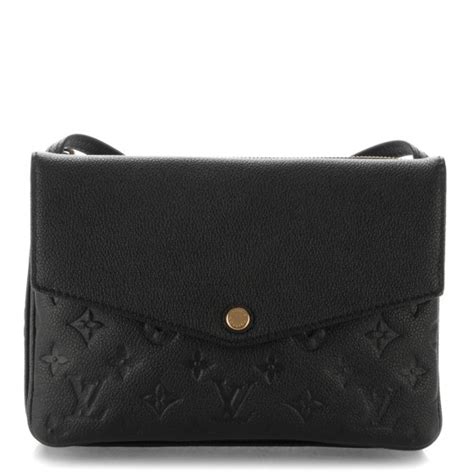 LOUIS VUITTON Empreinte Twice Black 174146 